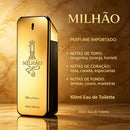 Million men's luxury perfume woody fragrance high quality 100ml spray design suitable for various places