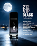 212VIPblack classic men's perfume spray 100ml, long-lasting, specially made for parties.