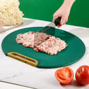 Tábua de Corte Antibacteriana Resistente De Mofo Com Alça Anti-Rachaduras, Cozinha