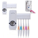 Dispenser Aplicador Creme Dental Automatico com Suporte p/ Escovas // FRETE GRÁTIS