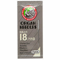 5pcs/Pack of ORGAN Household Sewing Machine Needles HAX1 Sewing Needles for SINGER BROTHER 9/65 11/75 12/80 14/90 Ect YJ388
