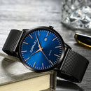 CRRJU Men's Watch Ultra-thin Top Brand Luxury Japan Movement WristWatch Waterproof Sport Steel Quartz Clock Relogio Masculino