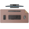 Desk Mat de Couro Dupla Face