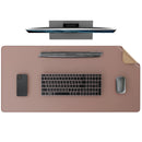 Desk Mat de Couro Dupla Face