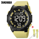 SKMEI 1845 Military Digital Waterproof Watch for Men LED Display Electronic Sport Mens Wristwatches Clock 1251 Reloj Masculino