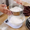 Digital Kitchen Scale 22lb/10kg Capacity, Stainless Steel Food Scale with oz/g Units | Replaceable Battery Power