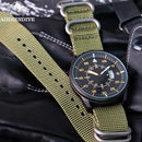 ADDIESDIVE Men's Watch High Quality Outdoor Sports Essential 50m Waterproof Nylon Strap Casual Reloj Fashion Quartz Watch