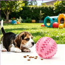 Dog Toy Ball Bite Resistant Teething Toys Balls for Small/Medium/Large Dog and Puppy Cat Dog Pet Food Treat Feeder Chew Tooth