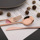 6Pcs Mirror Dinner Forks Cutlery Gold Stainless Steel Fork Flatware Kitchen Silverware Western Dinnerware Restaurant Fork Set