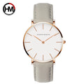 Hannah Martin New 2021 Top Brand Luxury Japan Quartz Wristwatch Stainless Steel Rose Gold Waterproof Watch for Women reloj mujer