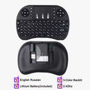 Mini Teclado Sem Fio com Touchpad
