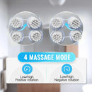 Massageador Elétrico para Cabeça e Couro Cabeludo, Massagem Corporal, Pescoço e Tecido Profundo com 4 Modos de Amassamento