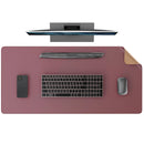 Desk Mat de Couro Dupla Face