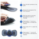 Massager Electrode Pads For Neck Massager Gel Patch Accessories Trainer Exerciser Replacement Muscle Stimulator Sticker