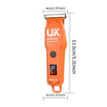 Professional T Blade Hair Clipper for Men Cordless Electric Trimmer LCD Display Beard Trimmer USB Rechargeable Barber Cutting Ma