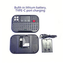 Mini Teclado Sem Fio com Touchpad