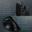 Mouse Vertical Ergonômico Bluetooth