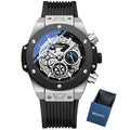 CHENXI New Watches Mens Luxury Brand Big Dial Watch Men Creative Dial Waterproof Quartz Wristwatch Sports Chronograph Clock Date