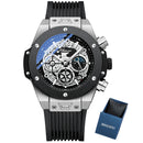 CHENXI New Watches Mens Luxury Brand Big Dial Watch Men Creative Dial Waterproof Quartz Wristwatch Sports Chronograph Clock Date