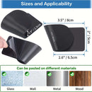 1/3/6Pairs Pot Lid Holder Wall-Mounted Hanging for Pan Pot Cover Rack Kitchen Organizer Plastic Stonego Kitchen Storage Rack