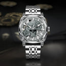 Glenaw Skull Series Top Brand Luxury Men's Watch Fashion Personality Fully Automatic Mechanical Popular Waterproof Watch