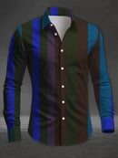 Camisa masculina de manga comprida com estampa