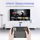 Mini Teclado Sem Fio com Touchpad