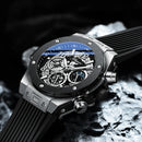 CHENXI New Watches Mens Luxury Brand Big Dial Watch Men Creative Dial Waterproof Quartz Wristwatch Sports Chronograph Clock Date