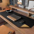 Desk Mat de Couro Dupla Face