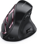 Mouse Vertical Ergonômico Bluetooth