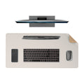 Desk Mat de Couro Dupla Face