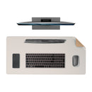 Desk Mat de Couro Dupla Face