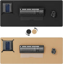 Desk Mat de Couro Dupla Face