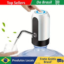 USB Rechargeable Electric Water Bottle Pump Automatic Drinking Water Dispenser with Power Switch Portable for Camping