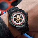Top Luxury Men's Watch Stainless Steel Alloy Watch Men's Gambling Watch Quartz Watch