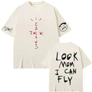 Camiseta cactus jack 100% algodão masculina