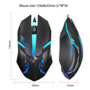Mouse Gamer Silencioso 5000 DPI