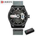 CURREN Hot Fashion Creative Watches Casual Military Quartz Sports Wristwatch Display Date Male Clock Hodinky Relogio Masculino
