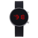 Fashion Women Digital Wrist Watches Simple Round Dial Led Watch for Woman Casual Sport Ladies Electronic Clock reloj digital