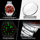 POEDAGAR Luxury Trendy Men Watch Waterproof Luminous Date Stainless Steel Male Watch Quartz Business Sports Men's Watches Reloj
