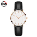 Hannah Martin New 2021 Top Brand Luxury Japan Quartz Wristwatch Stainless Steel Rose Gold Waterproof Watch for Women reloj mujer