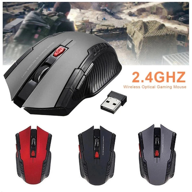Mouse Óptico Sem Fio