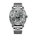 Glenaw Skull Series Top Brand Luxury Men's Watch Fashion Personality Fully Automatic Mechanical Popular Waterproof Watch