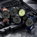 Original XINEW Brand Men Watches Students Fashion Nylon Band Sports Simple Date Quartz Watch Black Montre Homme Reloj Hombre