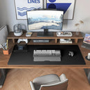 Desk Mat de Couro Dupla Face