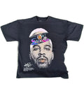 2026 American Trendy Hip Hop Street Style T-Shirt Unisex Celebrity Portrait Print Tee Kanye Photo Top Plus Size Clothing Adult