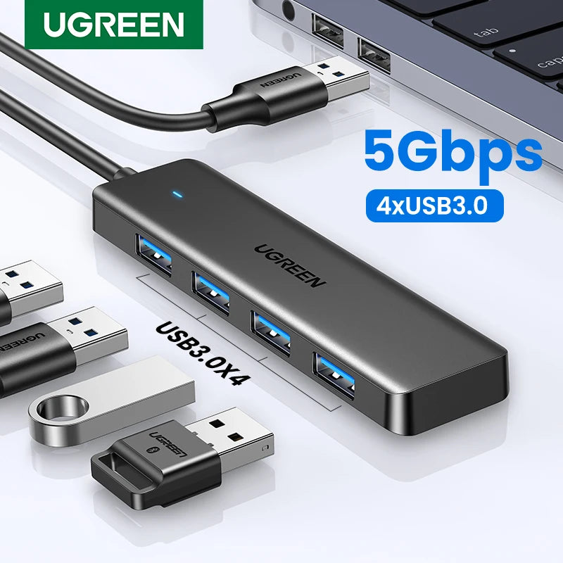 Hub USB 3.0 4 Portas