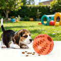 Dog Toy Ball Bite Resistant Teething Toys Balls for Small/Medium/Large Dog and Puppy Cat Dog Pet Food Treat Feeder Chew Tooth