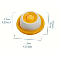 Interactive Pet Hide Food Toy Fun Licking Slow Feeder Bowl Anti Slip Ball Shaped Bone Broth Lick Bowl Anxiety Relief Training