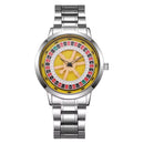 Top Luxury Men's Watch Stainless Steel Alloy Watch Men's Gambling Watch Quartz Watch